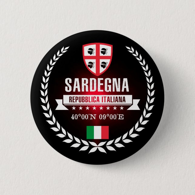 Sardegna 2 Inch Round Button (Front)
