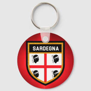 Sardegna Flag Keychain