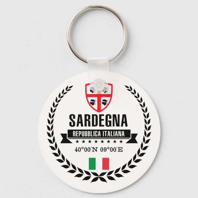 Sardegna Keychain (Front)