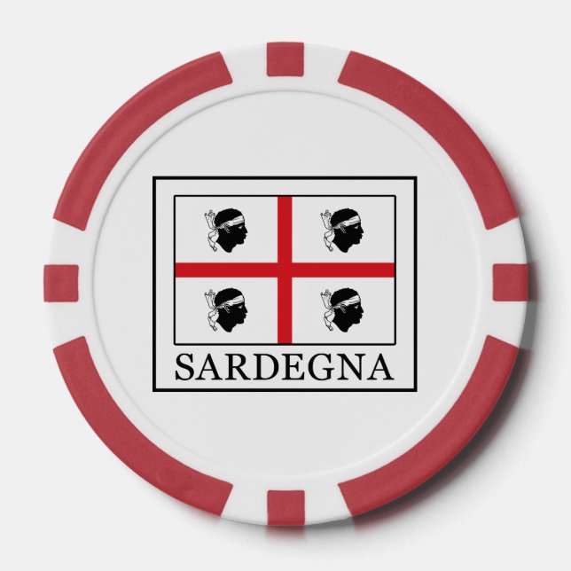 Sardegna Poker Chips (Front)