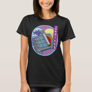 Sardine anchovies fish dishes canned fish cuisine  T-Shirt