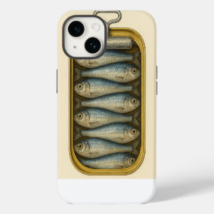 Sardine Chic by ej gold iPhone 14 Case