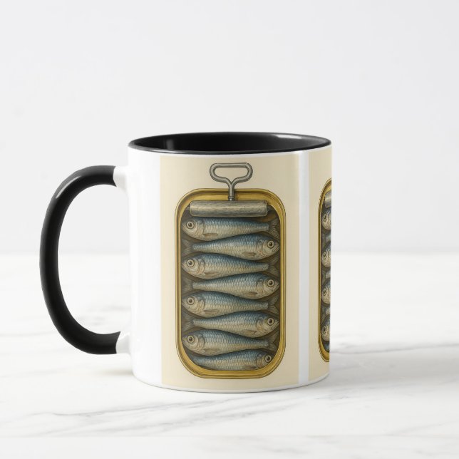 Sardine Chic by ej gold Mug (Left)