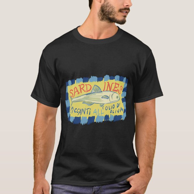Sardine Fish T-Shirt (Front)