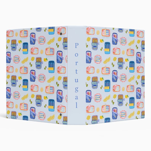 Sardines and Lemons Binder (Background)