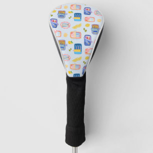 Sardines and Lemons Golf Head Cover