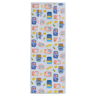 Sardines and Lemons Wine Gift Bag