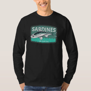 Sardines Can Fish Unique Novelty Food T-Shirt