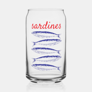 Sardines Can Glass