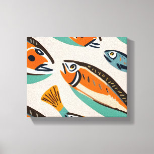 Sardines Canvas Print