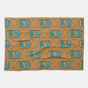 Sardines in Mustard Kitchen Towel