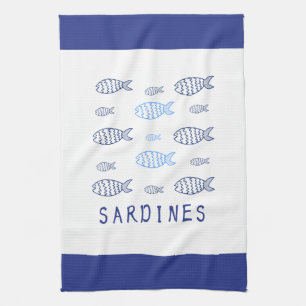 Sardines Kitchen Towel