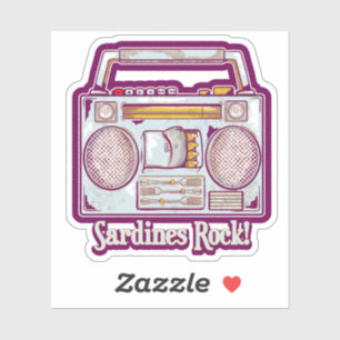 Sardines Rock Funny 80's Stereo