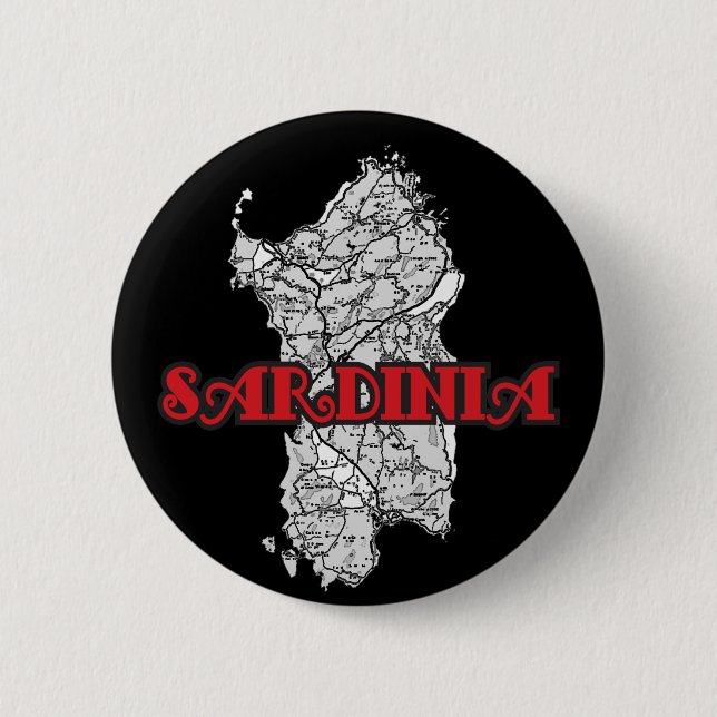 Sardinia 2 Inch Round Button (Front)