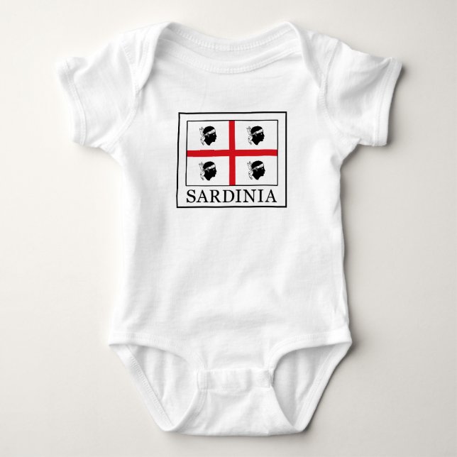 Sardinia Baby Bodysuit (Front)