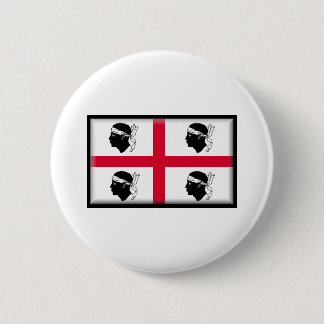 Sardinia Flag 2 Inch Round Button