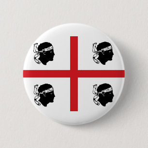 sardinia flag italy region island ethnic 2 inch round button
