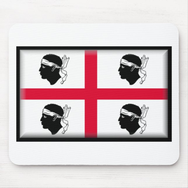 Sardinia Flag Mouse Pad (Front)