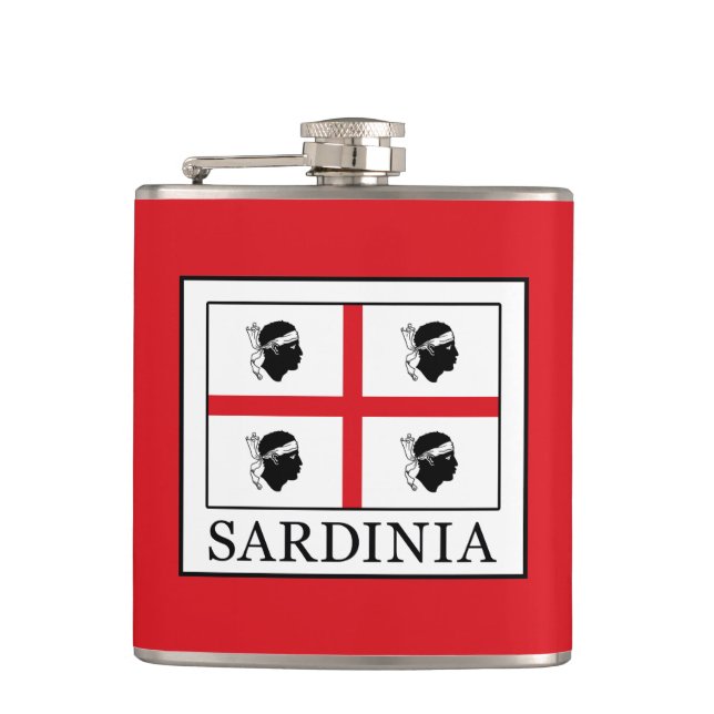 Sardinia Hip Flask (Front)