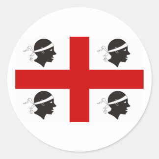 Sardinia, Italy Classic Round Sticker