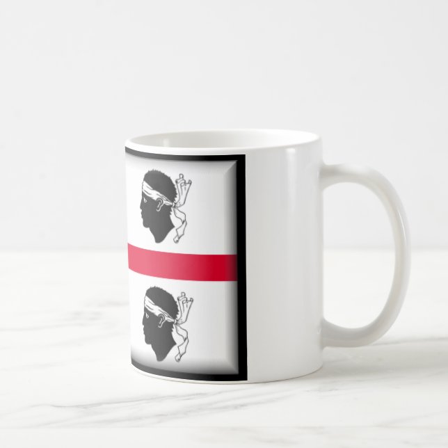 Sardinia (Italy) Flag Coffee Mug (Right)