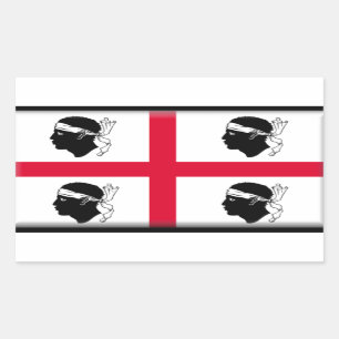 Sardinia (Italy) Flag Sticker