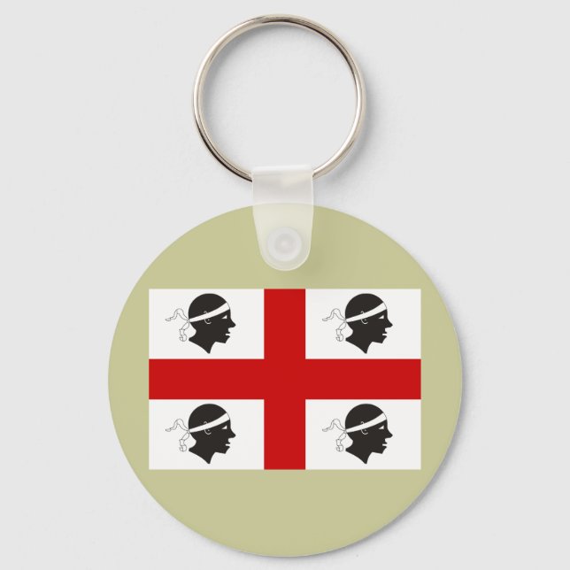 Sardinia, Italy Keychain (Front)