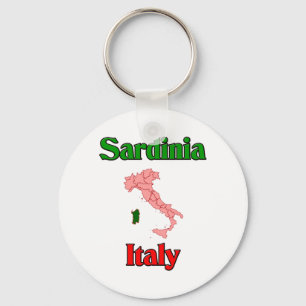 Sardinia Italy Keychain
