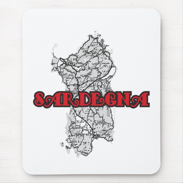Sardinia Mouse Pad (Front)