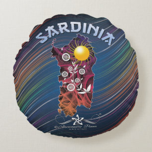 Sardinia Round Pillow