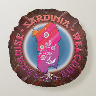Sardinia Round Pillow
