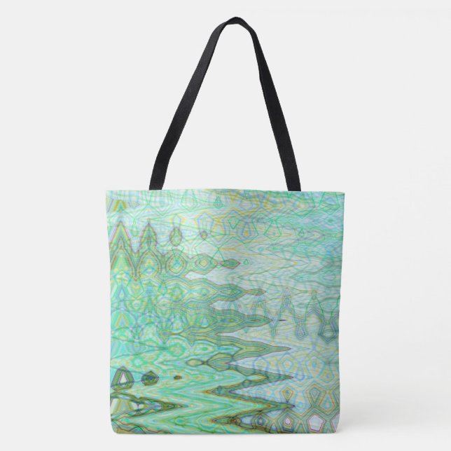 Sardinia Tote Bag Designed by Artist C.L. Brown (Front)