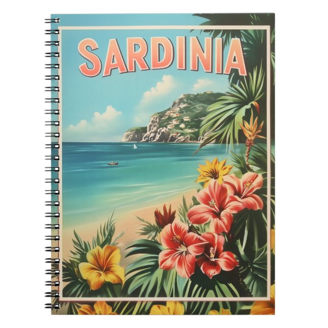 Sardinia vintage notebook (Front)