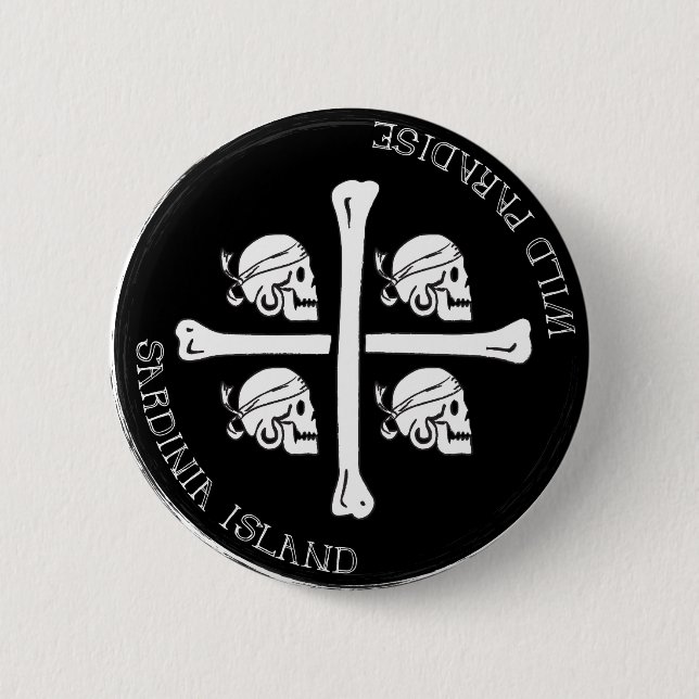 Sardinia, Wild Paradise - pin (Front)