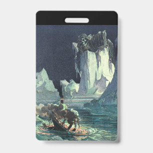 Sargasso Sea Grim Reaper & Sinking of Titanic Badge