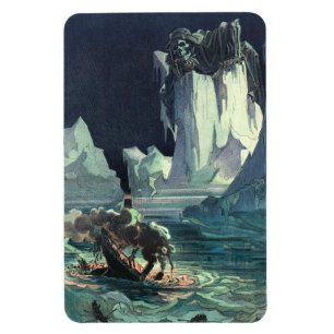 Sargasso Sea Grim Reaper & Sinking of Titanic Magnet