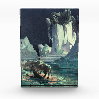 Sargasso Sea Grim Reaper & Sinking of Titanic Photo Block