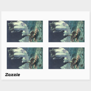 Sargasso Sea Grim Reaper & Sinking of Titanic Sticker