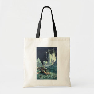 Sargasso Sea Grim Reaper & Sinking of Titanic Tote Bag