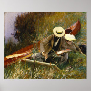 Sargent - An Out-Of-Doors Study Poster