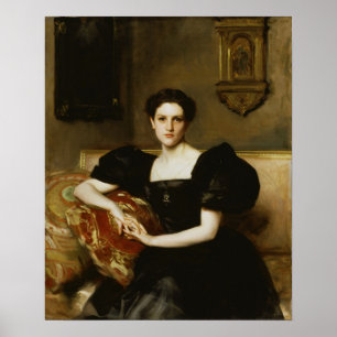 Sargent - Elizabeth Winthrop Chanler, Mrs. Chapman Poster