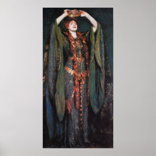 Sargent - Ellen Terry As Lady Macbeth 1889 Poster