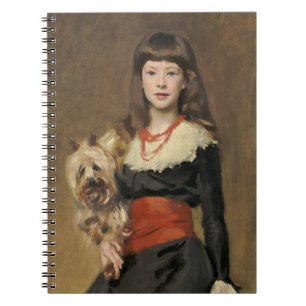 Sargent Girl with Dog Beatrice Townsend Portrait Notebook