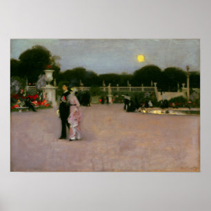Sargent - In The Luxembourg Gardens Poster