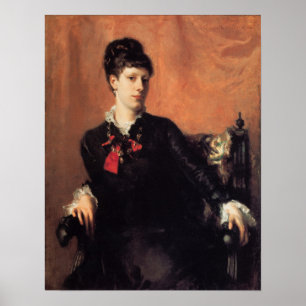 Sargent - Miss Frances Sherborne Ridley Watts 1877 Poster