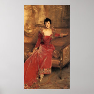 Sargent - Mrs. Hugh Hammersley 1893 Poster