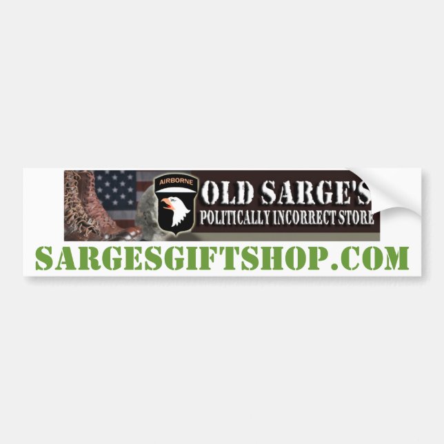 SARGES BUMPER STICKER (Front)