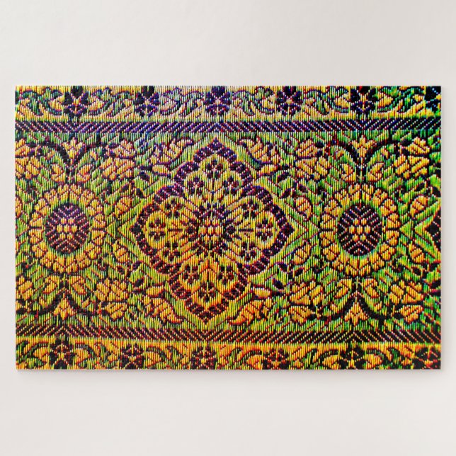 Sari Design Jigsaw Puzzle (Horizontal)