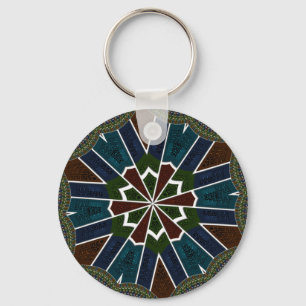 Sari Inspired Design with Intricate Details Keychain