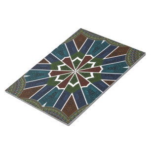 Sari Inspired Design with Intricate Details Notepad